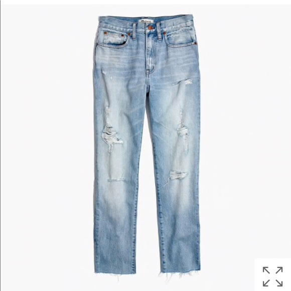 Madewell ripped perfect summer jean, size 28! - Picture 3 of 3